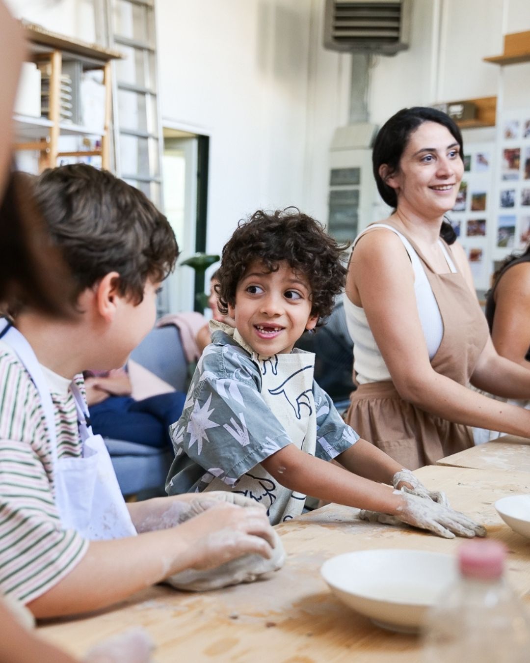 PLAY WITH CLAY | GIOVEDÌ  15 OTTOBRE |  16.30 - 18.30