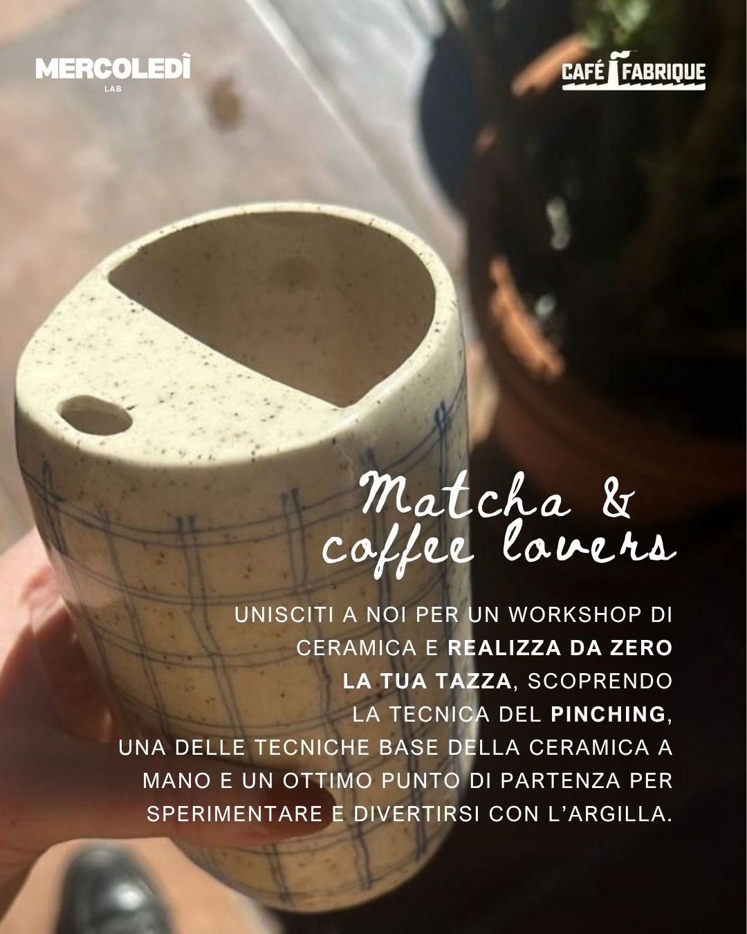 CERAMICA & BRUNCH @Café Fabrique | SABATO 3 OTTOBRE